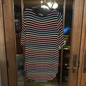 Striped Multicolor Dress